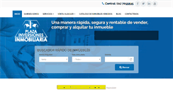 Desktop Screenshot of plazainversiones.com