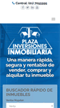 Mobile Screenshot of plazainversiones.com